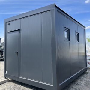 Sanitärcontainer-2 Urinale-2 Toiletten-2 Waschbecken-Dusche mit Boiler (4x3x2,9m)