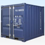 8' Seecontainer (Einweg) blau