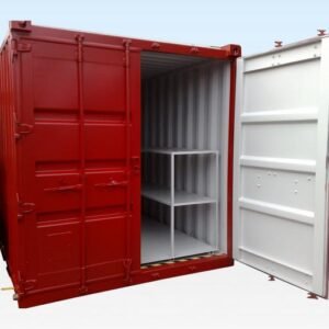 10' x 8' Flachboden-Lagercontainer