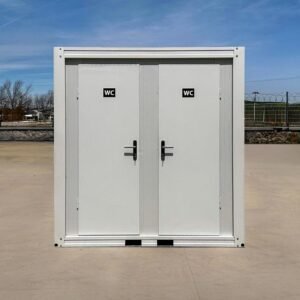 Sanitär-Doppel-WC-Container (220x120m) neu