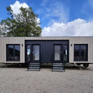 Mobilheim pro mit zwei Schlafzimmern (13,20 x 4,30 m)