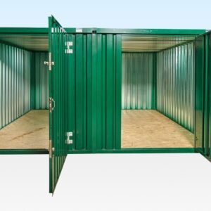 Satz von 3m x 4,2m flachen, geklebten Containern (pulverbeschichtet)