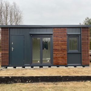 Bewohnbarer Container 6x3mt