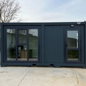 Bürocontainer Modell schwarzer Diamant (240x500)