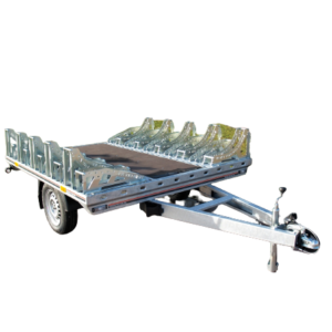 Der Bike 10 Trailer ist für den Transport von 10 Fahrrädern ausgelegt