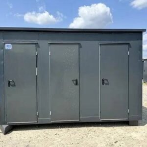 Sanitärcontainer mit 3 Kabinen