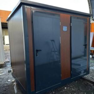 Doppel-Sanitärcontainer mit 2 Kabinen