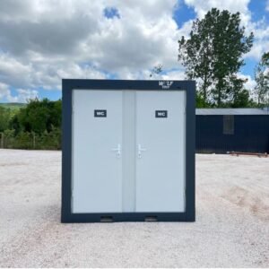 Doppel-Sanitär-WC-Container (120x 220m) neu