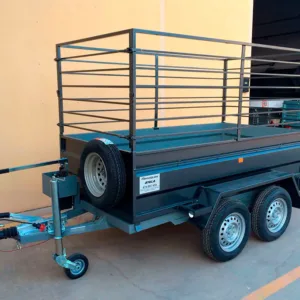 2-Achs-Anhänger 2.500 x 1.500 x 500 - Verstärkt - Mma 750 kg-Neu