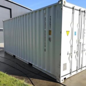 20' weißer Container (eine Reise)