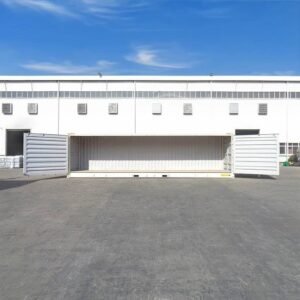 Container mit vollem Seitenzugang 40ft hc weiß