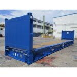 Neuer 40er Flachcontainer