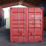 10' Schiffscontainer (Einweg) rot
