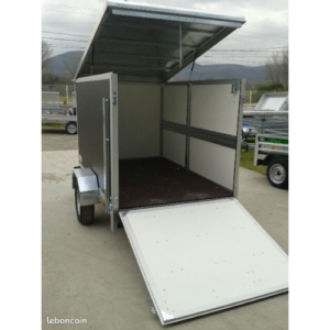 Van Trailer 207 X 132X 143cm Ptac 500/750 kg mit Ladefläche und Hochdach-Neu