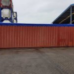 Seecontainer 40' oben offen 12 m